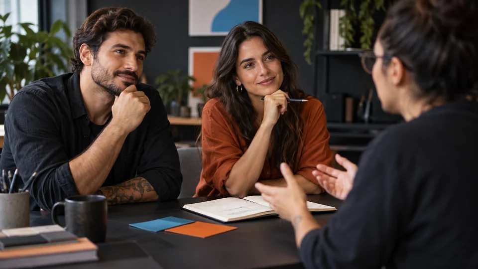 Conversa de imersão para compreender a marca e seus objetivos